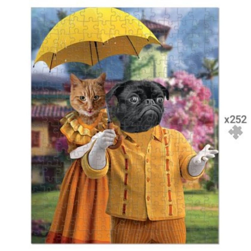 Pepa & Felix (Encanto Inspired): Custom Pet Puzzle - Paw & Glory - Dog Portraits - Pet Portraits