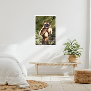 Pet E - Wok: Custom Pet Poster - Paw & Glory - Dog Portraits - Pet Portraits