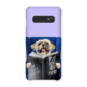 Pet Reading A Book: Custom Pet Phone Case - Paw & Glory - Dog Portraits - Pet Portraits