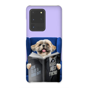 Pet Reading A Book: Custom Pet Phone Case - Paw & Glory - Dog Portraits - Pet Portraits