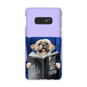 Pet Reading A Book: Custom Pet Phone Case - Paw & Glory - Dog Portraits - Pet Portraits