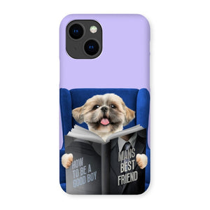 Pet Reading A Book: Custom Pet Phone Case - Paw & Glory - Dog Portraits - Pet Portraits