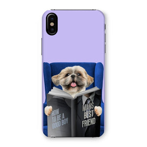 Pet Reading A Book: Custom Pet Phone Case - Paw & Glory - Dog Portraits - Pet Portraits