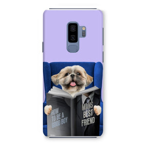 Pet Reading A Book: Custom Pet Phone Case - Paw & Glory - Dog Portraits - Pet Portraits