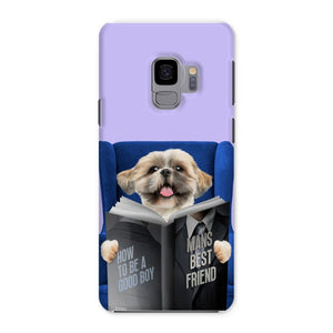 Pet Reading A Book: Custom Pet Phone Case - Paw & Glory - Dog Portraits - Pet Portraits