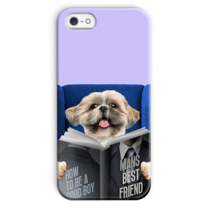 Pet Reading A Book: Custom Pet Phone Case - Paw & Glory - Dog Portraits - Pet Portraits