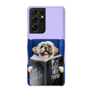 Pet Reading A Book: Custom Pet Phone Case - Paw & Glory - Dog Portraits - Pet Portraits