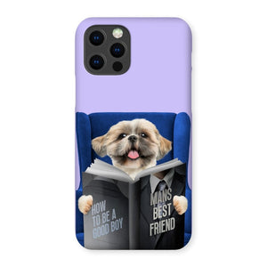 Pet Reading A Book: Custom Pet Phone Case - Paw & Glory - Dog Portraits - Pet Portraits