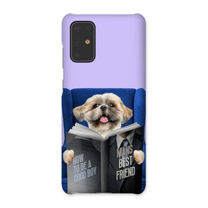 Pet Reading A Book: Custom Pet Phone Case - Paw & Glory - Dog Portraits - Pet Portraits