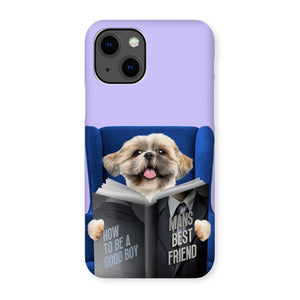 Pet Reading A Book: Custom Pet Phone Case - Paw & Glory - Dog Portraits - Pet Portraits