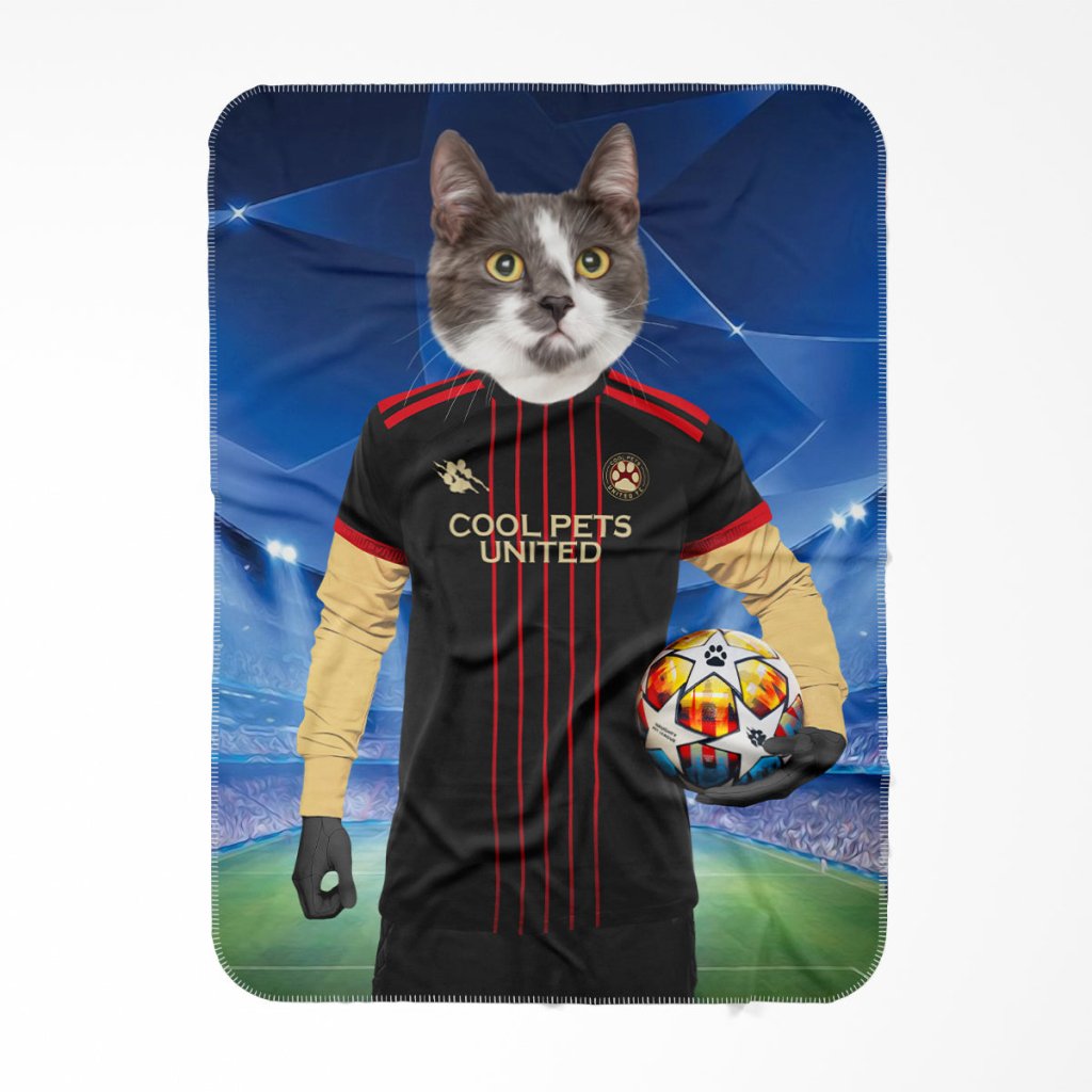 Petlanta United Football Club: Custom Pet Blanket - Paw & Glory - Dog Portraits - Pet Portraits