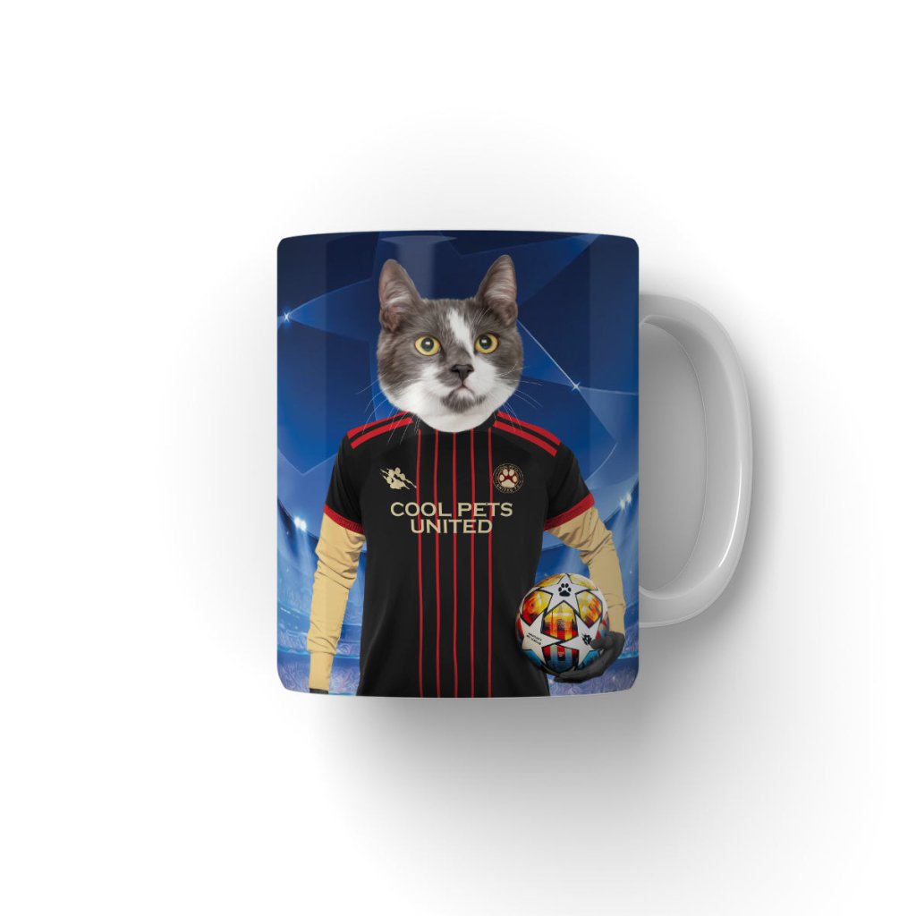 Petlanta United Football Club: Custom Pet Coffee Mug - Paw & Glory - Dog Portraits - Pet Portraits