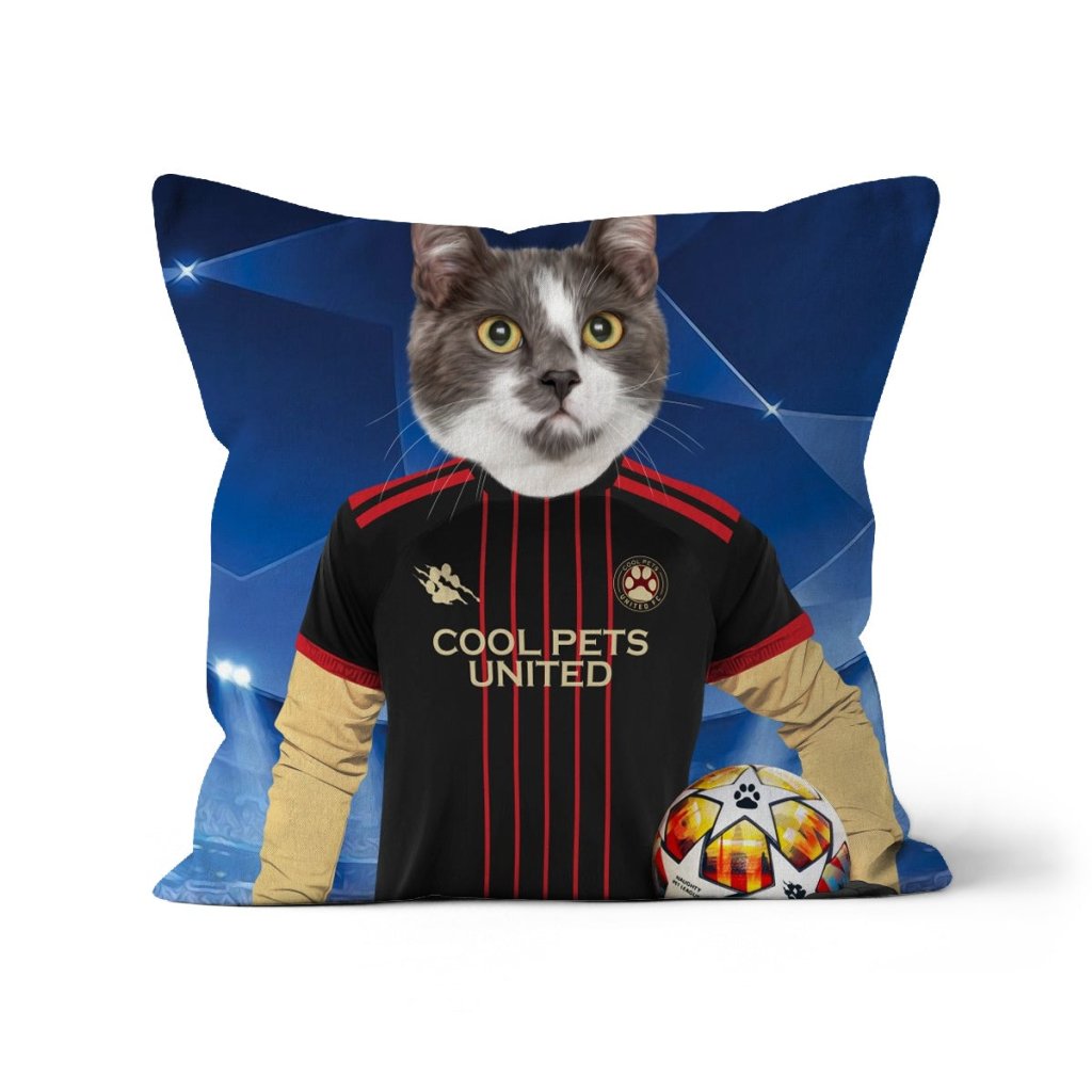 Petlanta United Football Club: Custom Pet Pillow - Paw & Glory - Dog Portraits - Pet Portraits