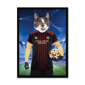 Petlanta United Football Club: Custom Pet Portrait - Paw & Glory - Dog Portraits - Pet Portraits