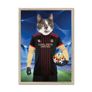 Petlanta United Football Club: Custom Pet Portrait - Paw & Glory - Dog Portraits - Pet Portraits