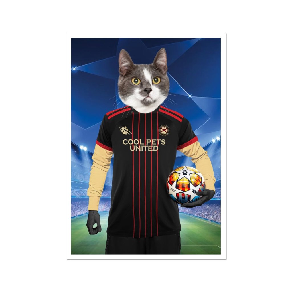 Petlanta United Football Club: Custom Pet Portrait - Paw & Glory - Dog Portraits - Pet Portraits