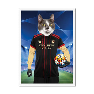 Petlanta United Football Club: Custom Pet Portrait - Paw & Glory - Dog Portraits - Pet Portraits