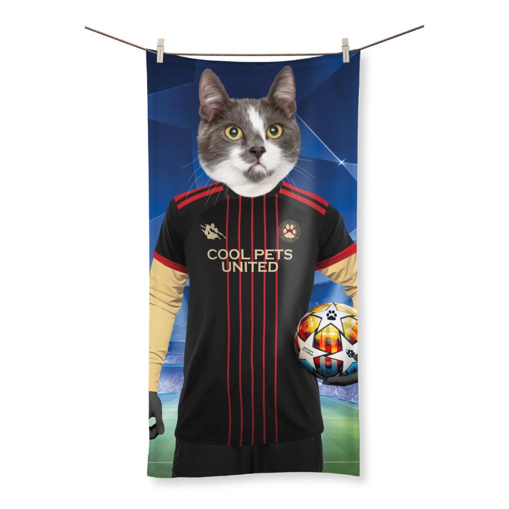 Petlanta United Football Club: Custom Pet Towel - Paw & Glory - Dog Portraits - Pet Portraits