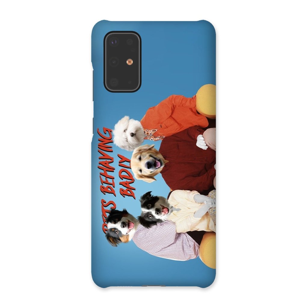 Pets Behaving Badly: Custom Pet Phone Case - Paw & Glory - Dog Portraits - Pet Portraits