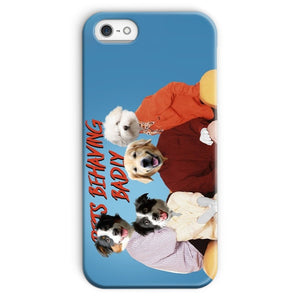 Pets Behaving Badly: Custom Pet Phone Case - Paw & Glory - Dog Portraits - Pet Portraits