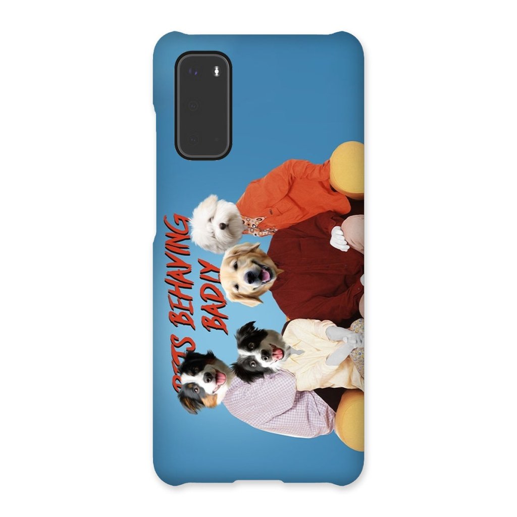 Pets Behaving Badly: Custom Pet Phone Case - Paw & Glory - Dog Portraits - Pet Portraits