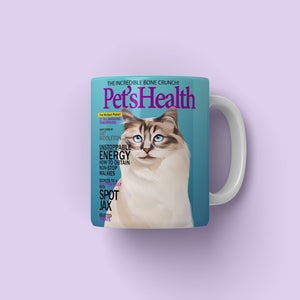 Pet's Health: Custom Pet Coffee Mug - Paw & Glory - Dog Portraits - Pet Portraits