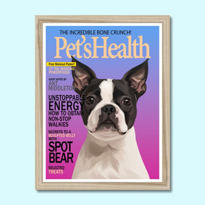 Pet's Health: Custom Pet Portrait - Paw & Glory - Dog Portraits - Pet Portraits