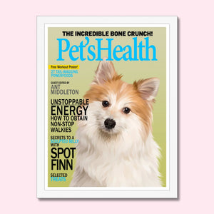 Pet's Health: Custom Pet Portrait - Paw & Glory - Dog Portraits - Pet Portraits