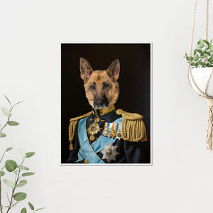 Petty Officer: Custom Pet Poster - Paw & Glory - Dog Portraits - Pet Portraits