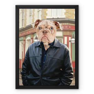 Phil Mitchell (Eastenders Inspired): Custom Pet Canvas - Paw & Glory - Dog Portraits - Pet Portraits