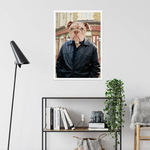 Phil Mitchell (Eastenders Inspired): Custom Pet Poster - Paw & Glory - Dog Portraits - Pet Portraits