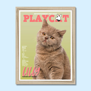 Play Cat: Custom Pet Portrait - Paw & Glory - Dog Portraits - Pet Portraits