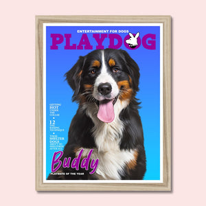 Play Dog: Custom Pet Portrait - Paw & Glory - Dog Portraits - Pet Portraits