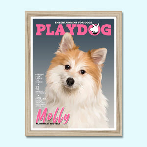 Play Dog: Custom Pet Portrait - Paw & Glory - Dog Portraits - Pet Portraits