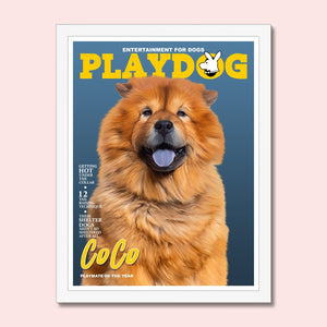 Play Dog: Custom Pet Portrait - Paw & Glory - Dog Portraits - Pet Portraits