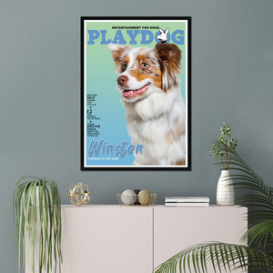 Play Dog: Custom Pet Portrait - Paw & Glory - Dog Portraits - Pet Portraits