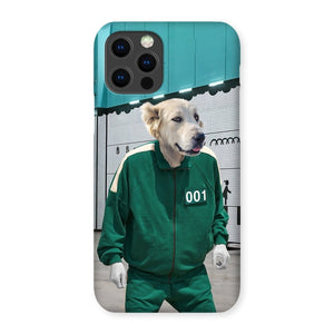 Player 101 (Squid Games Inspired): Custom Phone Case - Paw & Glory - Dog Portraits - Pet Portraits