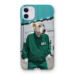 Player 101 (Squid Games Inspired): Custom Phone Case - Paw & Glory - Dog Portraits - Pet Portraits