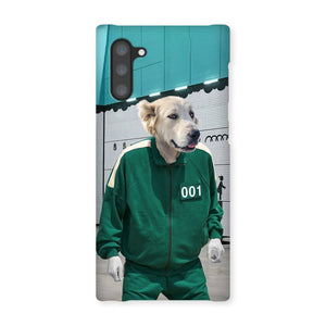 Player 101 (Squid Games Inspired): Custom Phone Case - Paw & Glory - Dog Portraits - Pet Portraits