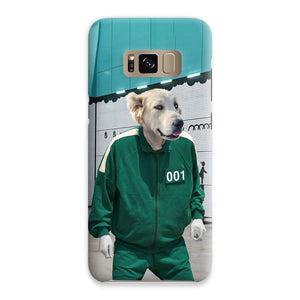 Player 101 (Squid Games Inspired): Custom Phone Case - Paw & Glory - Dog Portraits - Pet Portraits