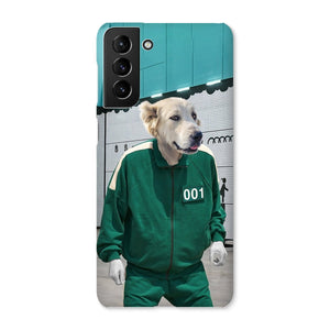 Player 101 (Squid Games Inspired): Custom Phone Case - Paw & Glory - Dog Portraits - Pet Portraits