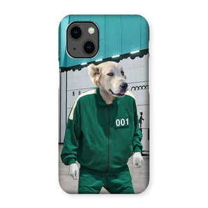 Player 101 (Squid Games Inspired): Custom Phone Case - Paw & Glory - Dog Portraits - Pet Portraits