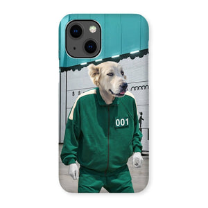 Player 101 (Squid Games Inspired): Custom Phone Case - Paw & Glory - Dog Portraits - Pet Portraits