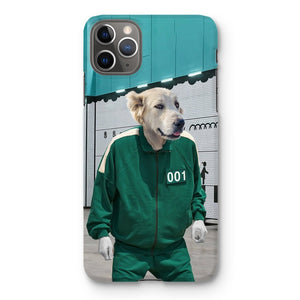 Player 101 (Squid Games Inspired): Custom Phone Case - Paw & Glory - Dog Portraits - Pet Portraits