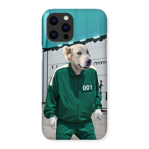 Player 101 (Squid Games Inspired): Custom Phone Case - Paw & Glory - Dog Portraits - Pet Portraits