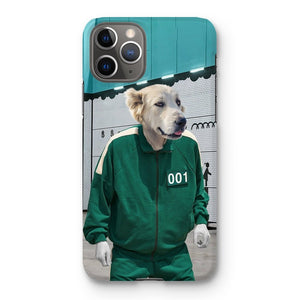 Player 101 (Squid Games Inspired): Custom Phone Case - Paw & Glory - Dog Portraits - Pet Portraits