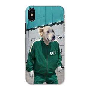 Player 101 (Squid Games Inspired): Custom Phone Case - Paw & Glory - Dog Portraits - Pet Portraits