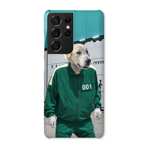 Player 101 (Squid Games Inspired): Custom Phone Case - Paw & Glory - Dog Portraits - Pet Portraits