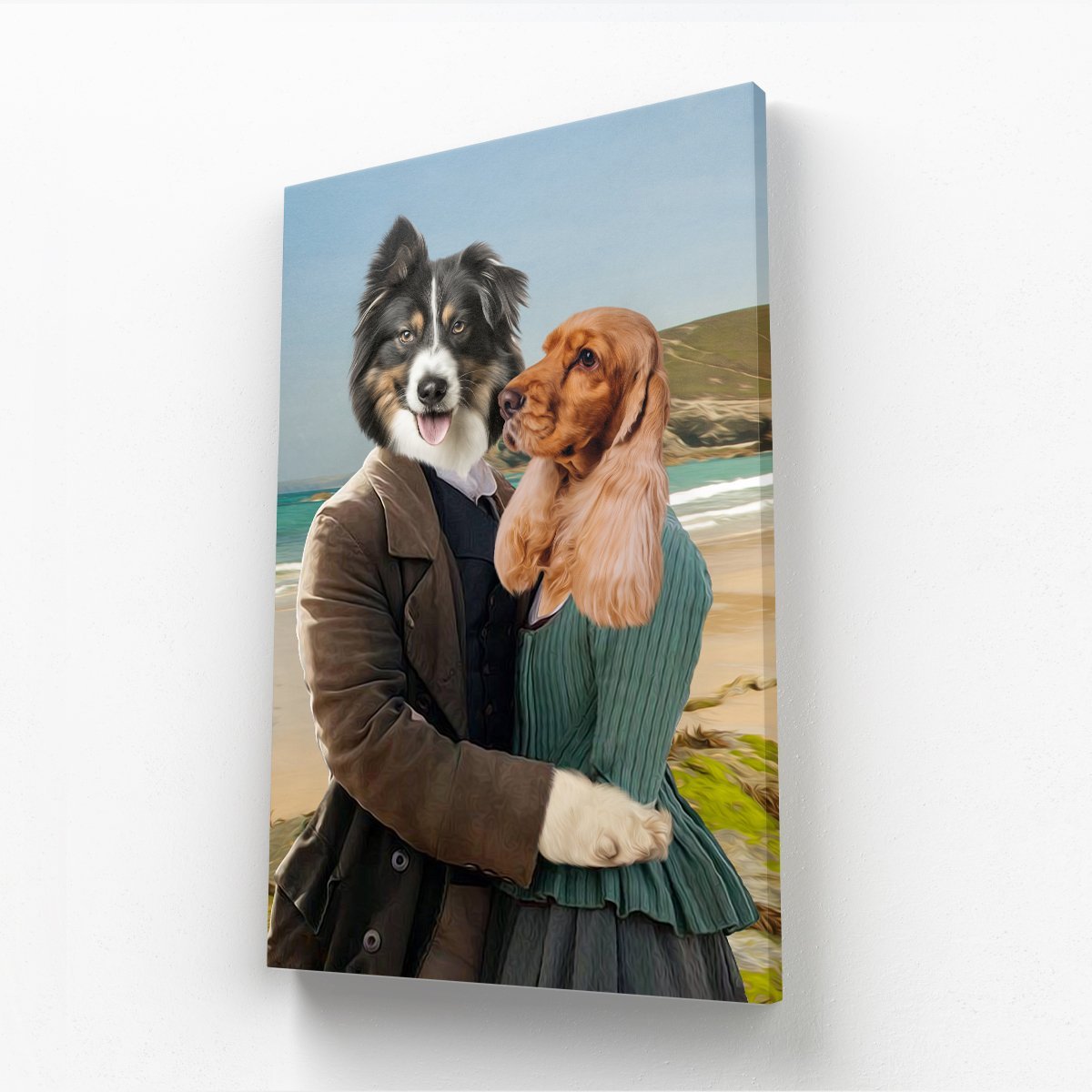 Poldark: Custom Pet Canvas - Paw & Glory - Dog Portraits - Pet Portraits