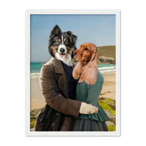 Poldark: Custom Pet Portrait - Paw & Glory - Dog Portraits - Pet Portraits